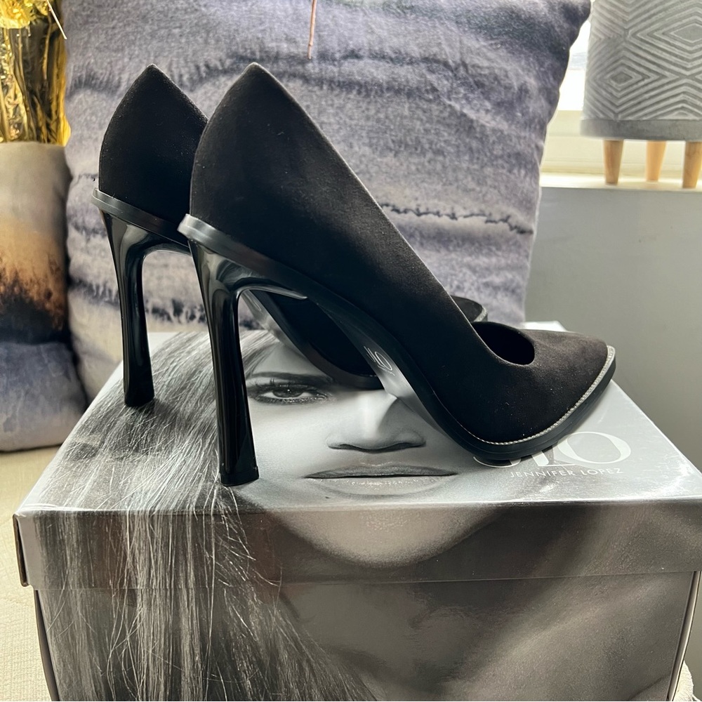 JLO Jennifer Lopez VARLA Pumps Heels Rhinestone 7